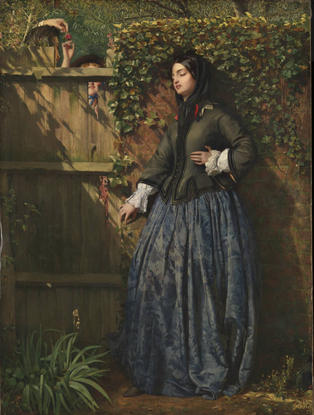 The Broken Vows meaning – Philip Hermogenes Calderon 1856 painting of betrayal and silence